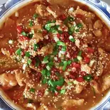 四川 水煮肉片米饭套餐（友誼食府 立川店）