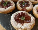 アップルレーズンカスタード Apple Raisin Custard（Manhattan Bakery ＆ Wine bar）