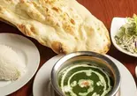 ブラウンほうれん草カレー Prawn Sag(インドネパール料理 QUALITY)