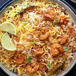 エビピラフ Shrimp Pilaf（インド料理 ナマステ(堺店)）