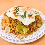 焼きそば玉子のせ(大)（お好み焼きなかの）
