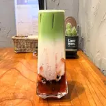 パンナコッタトーストココナッツミルクティーマッチャイチゴ TRA SUA PHAN TANG MATCHA DAU（ベトナム料理XUONG RONG QUAN）
