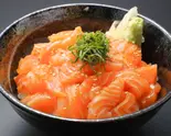 漬けサーモン丼（いろは）