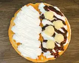 レアチーズ＆チョコレートソース＆ミルククリーム（ワッフルパラダイスMIYAKO 用賀店）