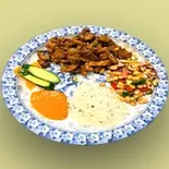 チキンカジャセット(Chicken khaja set)（SAKURA インド＆ネパール レストラン）