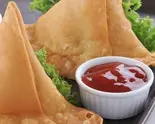 Samosa 2 pieces サモサ2個(indian nepali restaurant&bar swadistha)