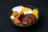 幸せハンバーグ丼（幸せ一杯 offered by ダモア）