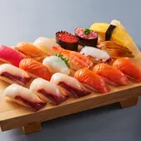 【茶月】まぐろ&サーモンメガ盛(茶月 三宮南店)