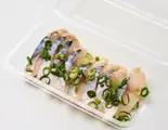 しめ鯖単品(8切れ)（ねぎとろキング 練馬中村橋駅店）