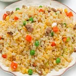 チャーハン Fried Rice(肉&麺)