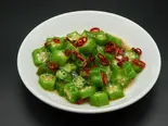 オクラサラダ Okura Salad（ネパール料理SHIRISHA BHANSAGHAR）