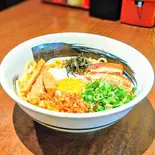 【人気No.1】濃厚魚介油そば 【大盛り】（麺匠 一号艇）