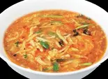 サンラースープ(酸辣汤)（萬来仙閣）