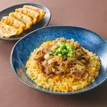 しょうが焼きチャーハン 揚げ餃子(5個)セット（チャーハン 皇王 上目黒店）