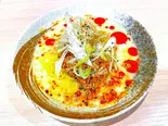 冷やしとんこつ担々麵(餃子工房 ちびすけ 阿倍野橋店)