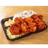 ヤンニョムチキン弁当-  Korean yangnyeom 5p chicken bento box（インド＆タイ料理スマイル Indian ＆ Thai restaurant ＆Bar~Smile）