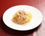 明太子と小エビのクリームソース（イタリアンレストラン トマト）