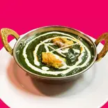 ポークパラクカレー(Pork palak)（インドネパールレストランCHANDRAMA）