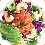 《黄金のサーモン × アボカド》 アラスカンスタイルサラダ 《Golden salmon x avocado》 Alaskan style salad（サラダデリMARGO）
