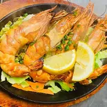 タンドリープラウン(tandoori prawn)（Sathibhai restaurant and bar）