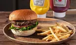 ビーフバーガー（PancakeHouseHoiHoi 栄本店）