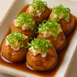ねぎおろしポン酢たこ焼き8個（KOREN CHICKEN＆KEBAB＆ASIAN DAINING）