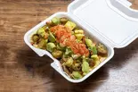 チーズ、ワカモレとハラペーニョのタコライス（ESO Dining）