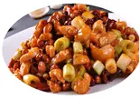 ピーナッツと鶏肉の炒め(宫保鸡丁)（中華料理 玉仙楼 大塚店）