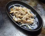 味付けせせり（鉄板グリルをかし ボリューム満点 吹田のB級グルメ発祥の地）