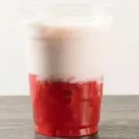 タピオカ いちごミルク（からあげ 揚げアゲ）