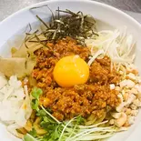 ピリ辛挽き肉のまぜそば（ふうび）