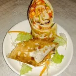 ナンロール Naan roll（INDIAN＆NEPALI RESTAURAN BiSTROO U）