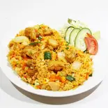 チキンビリヤニ サラダ付き Chicken Biryani with Salad（バルサ東千葉）