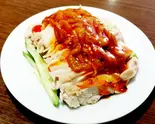 棒棒鶏(バンバンジー) Shredded Chicken With Spicy Sauce（心意）