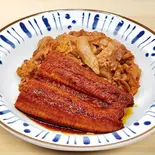 うな牛皿 Teriyaki Eel Plate w/ Beef(すき家 福岡舞鶴店)