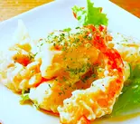 オリジナルマヨソースが自慢!海老マヨ(餃子工房ちびすけ 梅田総本店)