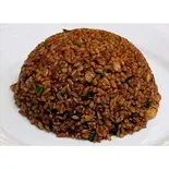 醤油ひき肉黒チャーハン-黑炒饭（大福源）