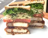 W厚ロースカツサンド Thickness double Pork Cutlet Sandwich（アンドサンドイッチ）