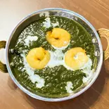 サグエビカレー Sag Prawn Curry（インド料理SUN）