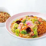 皿うどん半チャーハンセット(リンガーハット 町田鶴川店)