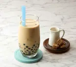 タピオカ 黒糖ミルクティー（Cafe＆Deli IMOKICHIYA）