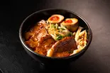 【全部のせ】至福の旨辛らぁ麺(味玉1個・炙りチャーシュー増量・穂先メンマ増量 )（麺屋宗 高田馬場本店）