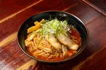 鉄火麺【3辛】（北海道ラーメンひむろ赤羽店）