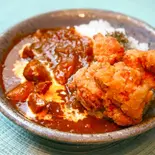 13種類のスパイカレー【から揚げカレー】（バンバン番長）