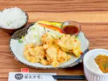 【自家製カレー風味タルタル】チキン南蛮弁当(醤屋万吉のうどん)