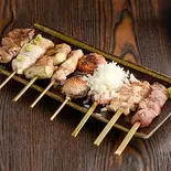 やきとり8本盛り合わせ(1本ずつ8種類)（やきとり門傳 西荻窪本店）