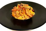 キノコとベーコンのバター醤油（麺マニア by XHREE）