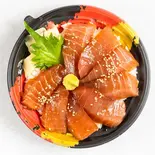 ヅケまぐろ丼(にんにく鍋や(海鮮丼屋))