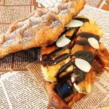 チョコバナナクロッフル(バナナジュース専門店 banana王国)