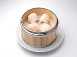 エビ蒸し餃子(蝦餃)（中華料理美山飯店）